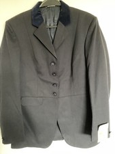 Ladies Navy 38" Mears Wool & Polyester Show Jacket