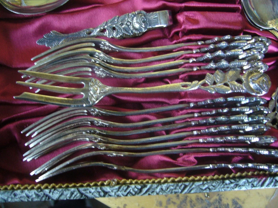 Besteck Hildesheimer Rose 34tlg. - Bild 3 von 4