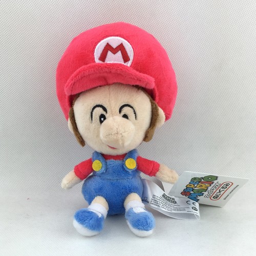 2X Baby Mario Luigi Super Mario Bros Plush Toy Character Stuffed Animal 6" - Picture 6 of 8
