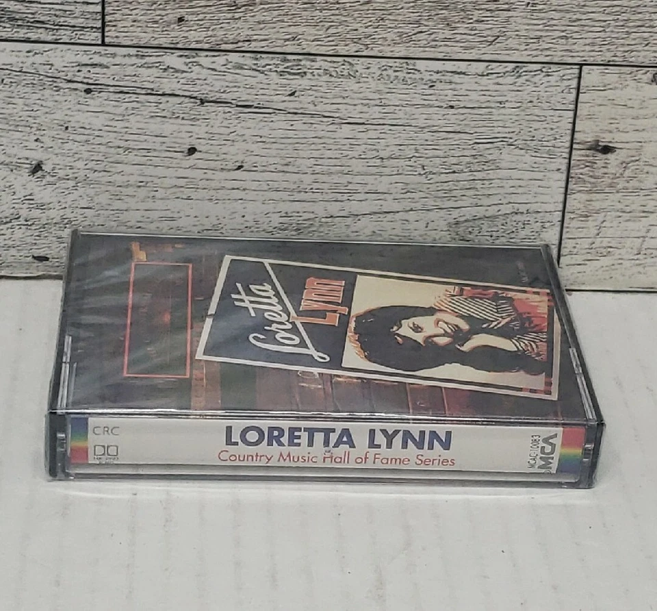 Loretta Lynn The Country Music Hall of Fame Cassette Tape Sealed NEW - Image 3 of 3