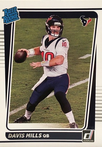 Houston Texans 2021 Donruss Factory Team Set Novato Davis Mills Nico Collins - Imagen 2 de 7