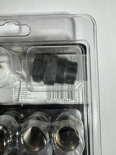 DORMAN 711 641 Autograde Chrome Acorn 2 Piece M14 1.50 - Picture 3 of 6