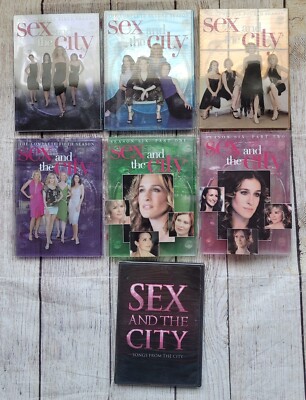 SEX IN THE CITY Seasons 1 2 4 5 & 6 Plus Songs from the City DVD Lot