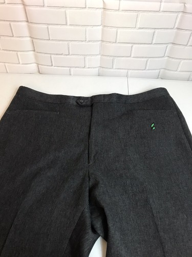 Vintage Sansabelt Mens Dress Pants Slacks Grey Size 40 - Picture 4 of 8