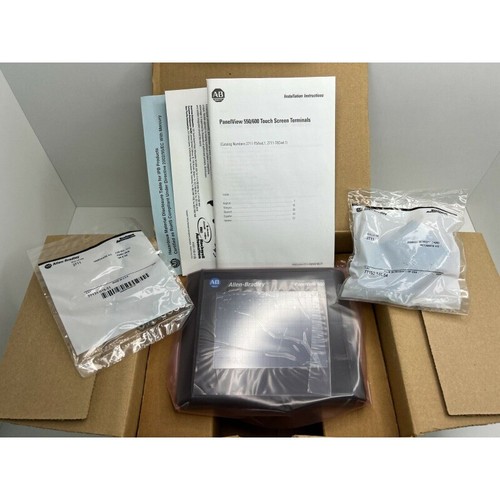 NEW 2711-T6C10L1 PanelView 600 Color/Touch/DeviceNet/RS-232 AB US Free Tax - Picture 12 of 17
