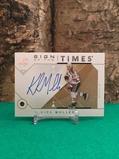2018-19 SP Authentic Sign of the Times 2020-21 Update Kirk Muller #SOTT-KM Auto
