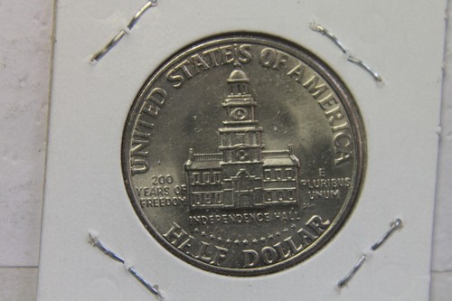 1976-D 50C Kennedy Half Dollar AU++++ - Picture 4 of 4