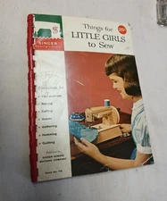 Things for Little Girls to Sew by Singer Sewing Library  1961