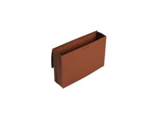 Smead 71075 5 1/4 Inch Expansion Wallet, Redrope, 14 3/4 x 9 1/2, Redrope