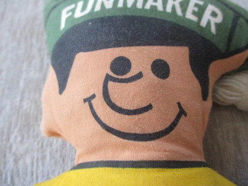 (2) VINTAGE ADVERTISING 14" PROMO FUNMAKER ELF PLUSH PILLOW DOLL 1960'S-70'S - Picture 21 of 21