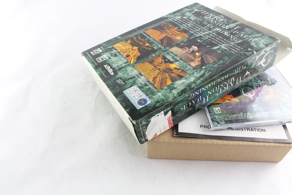 Quake II Mission Pack The Reckoning ID Software PC Cd Rom Big Box Edition Game - Image 3 of 3