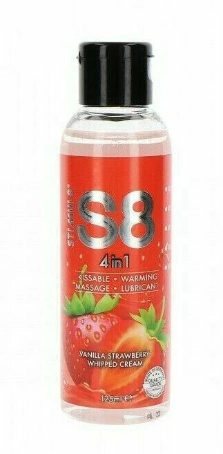 Lubrificante vaginale anale 4in1 olio da massaggio hot gel intimo commestibile - Immagine 2 di 3