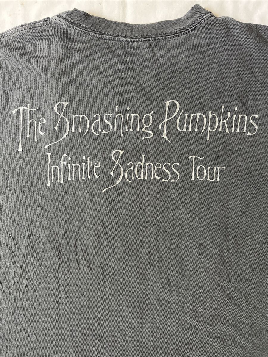 RARE Vintage 1996 Smashing Pumpkins Tour T Shirt The World RARE Vintage 1996 Smashing Pumpkins Tour T Shirt The World
