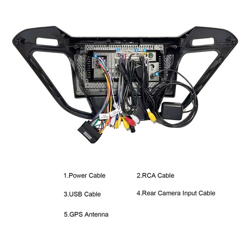 Qualcomm Autoradio Für 2013-18 Ford Transit Custom Carplay Android 15 GPS Navi - Bild 19 von 23