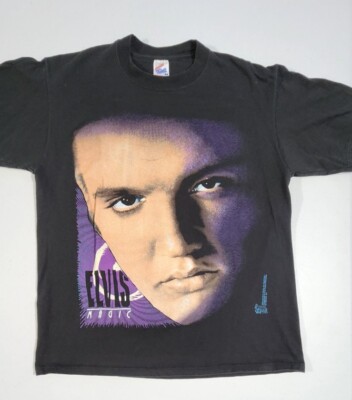 Vtg Elvis Presley T Shirt 1993 Jerzees Size MEDIUM Made In USA 