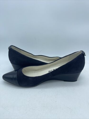 Anne Klein Women's Valicity Low Wedge Slip On Closed Toe Heels Size 8M - Picture 3 of 9