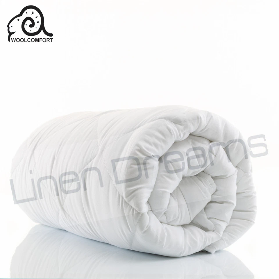 WINTER WEIGHT-All Size 700GSM AUS MADE100% Wool Quilt Doona Duvet Blanket - image 3 of 4
