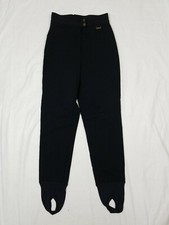 Edelweiss Womens Black Stir-up Nylon Ski Snow Pants Size 8