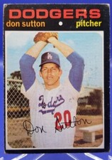 1971 Topps Don Sutton #361 VG-EX Los Angeles Dodgers HOF
