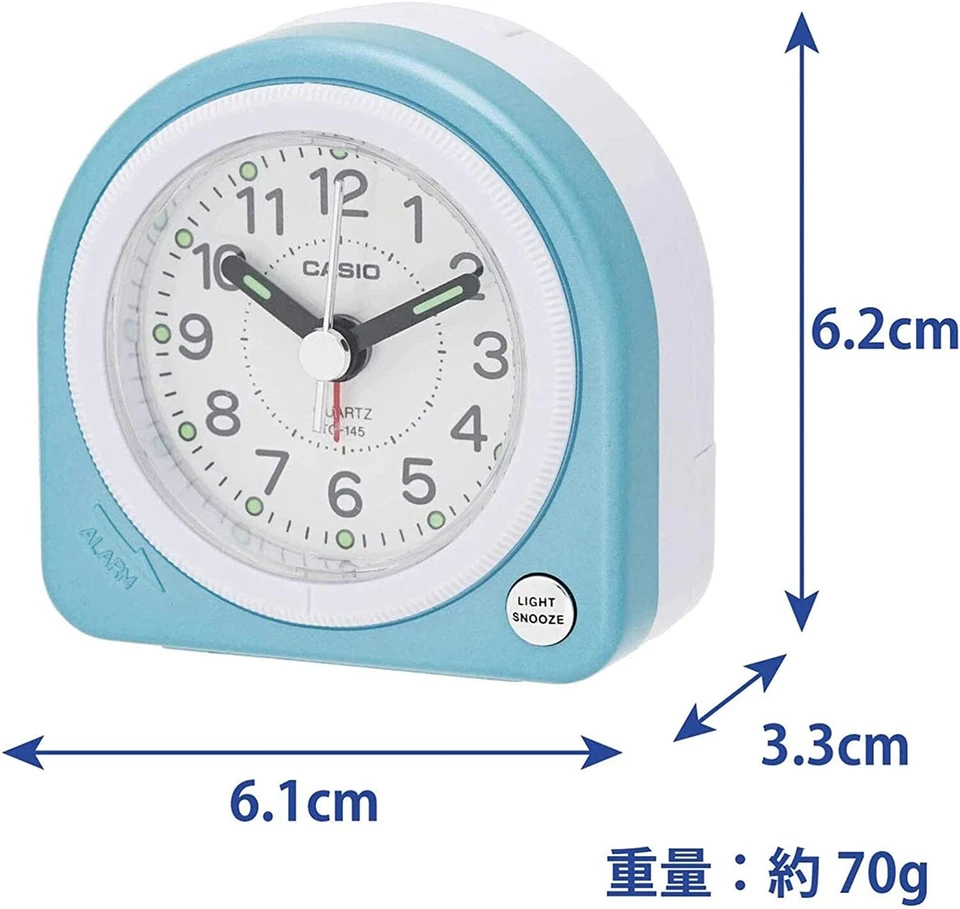 Casio TQ-145-2JF Compact Analog Quartz Watch Blue From Japan - Image 3 of 4