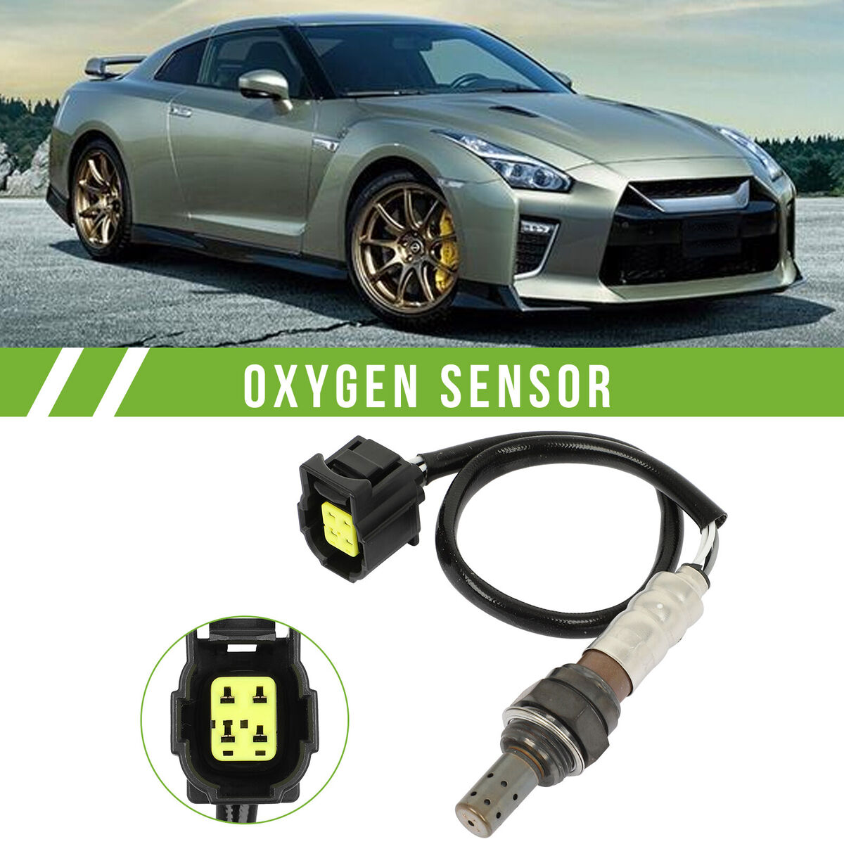 2 x O2 Oxygen Sensors for Jeep Cherokee 2005 on 3.7 Post-Cat Rear - Pair 2 x O2 Oxygen Sensors for Jeep Cherokee 2005 on 3.7 Post-Cat Rear - Pair