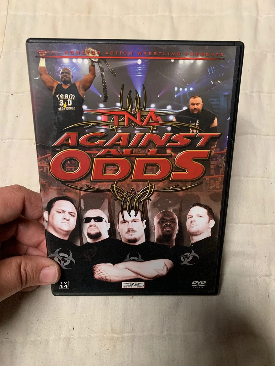 TNA: Against All Odds 2009 DVD, Impact Wrestling, GFW, Sting, Angle, Abyss, 3D
