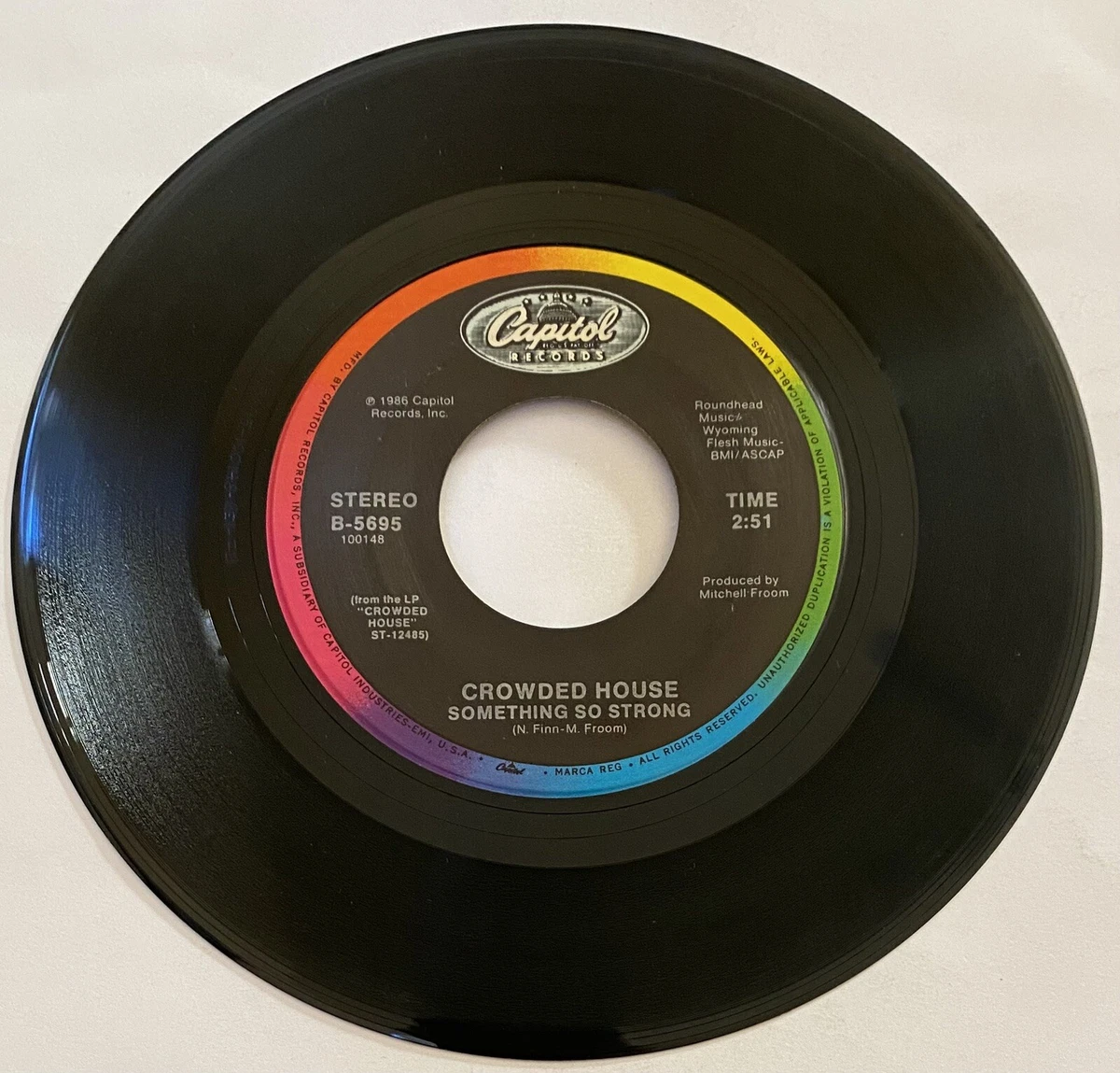 Crowded House 45 RPM Speed Vinyl Records for sale | eBay