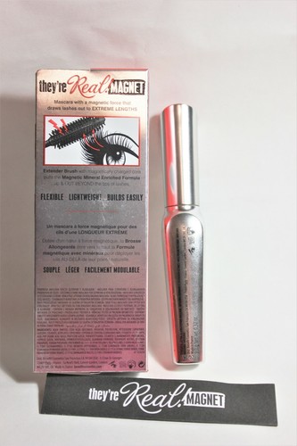 They're Real! Magnet Extreme Lengthening Mascara Black Full Size BNIB Free Ship - Picture 2 of 12