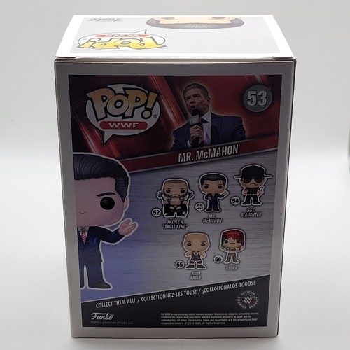 Funko Pop! Vinyl: WWE Wrestling - Mr. Vince McMahon #53 W/ Pop Protector A - Foto 6 di 12