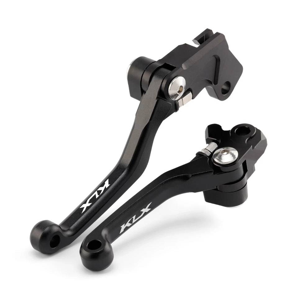 Palancas de embrague de freno pivote CNC KLX para KAWASAKI KLX250R KLX300R/650R 1993-2010 Foto 2 de 4