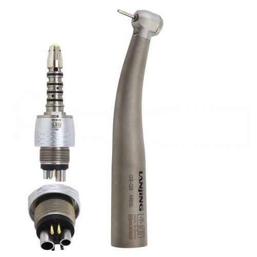 LANJING Dental Handpiece Sirona High Speed Fiber Optic Turbine 6 Pin Coupling - Picture 35 of 96