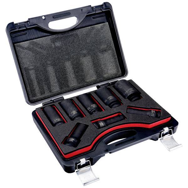 Bahco K8906M/8  Kit inserti a bussola Impact 3/4 8 parti
