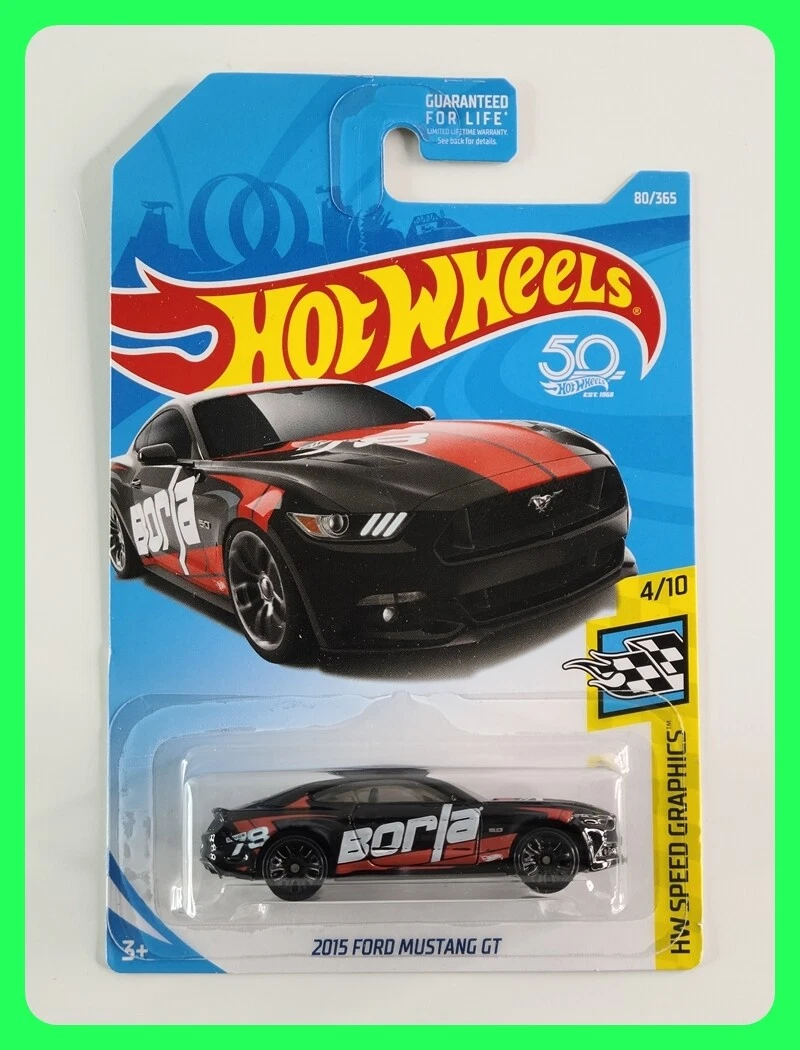 Hot Wheels 2015 Ford Mustang GT Black eBay