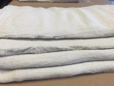 1000 industrial commercial shop rags cleaning towels white