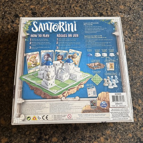 Santorini Board 2016 Spin Master Gordon Hamilton Game Brand New Sealed Rare - Picture 2 of 6
