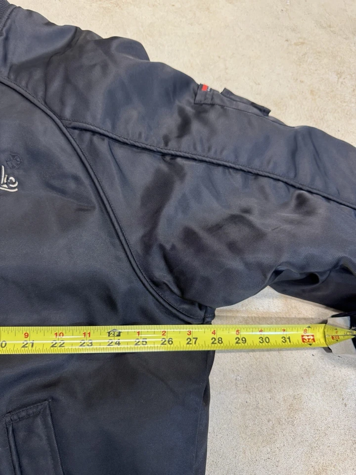 Chaqueta Southpole Para Hombres Grande Negra Hip Hop Urbana Streetwear Puffer Bomber y2k Foto 2 de 4