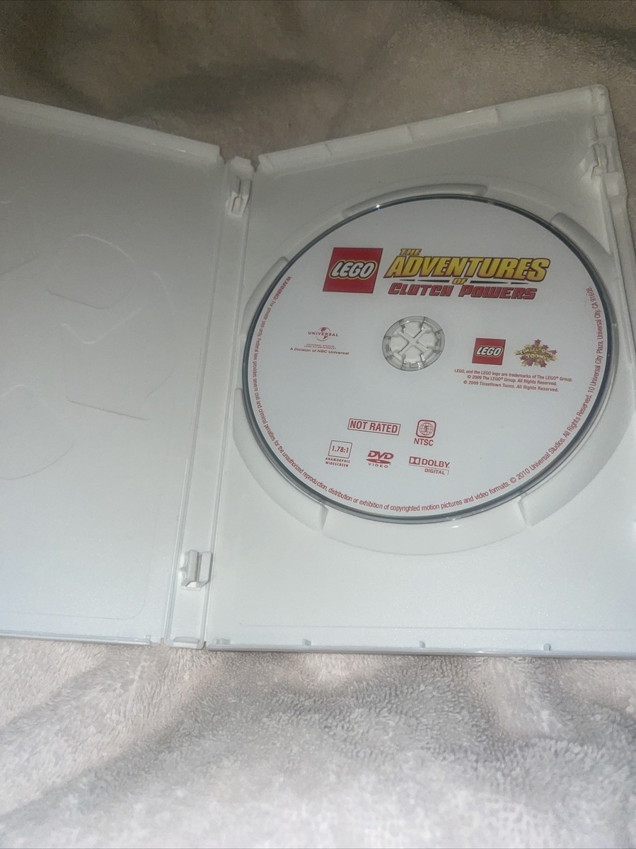 LEGO: The Adventures of Clutch Powers (DVD, 2010