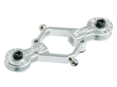 Microheli Blade MCP S / MCP X Argento CNC Alluminio X Swashple MH-MCPX012X - Foto 7