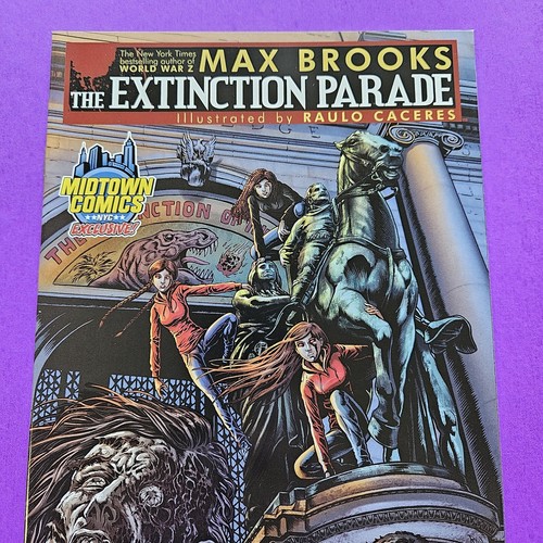 Lote de 2 cómics THE EXTINCTION PARADE #1 Midtown Comics variante 9,4 casi nuevo - Imagen 3 de 9