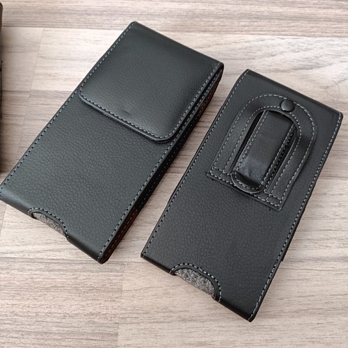 For Samsung Galaxy A S Series Black Tradesman Belt Clip Loop Holster Case Pouch - Picture 5 of 11