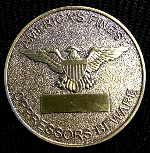 Challenge Coin - Army Delta Force Special Operations Oppressors Beware - Bild 6 von 12