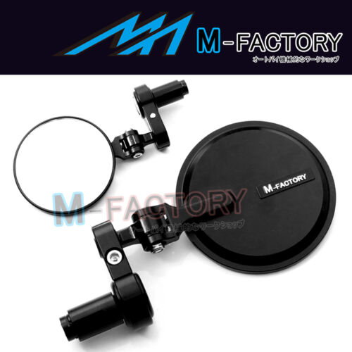 Aichi Folding CNC Billet Bar End Mirrors For Yamaha MT-07 FZ-07 14-22 - Foto 2 di 9
