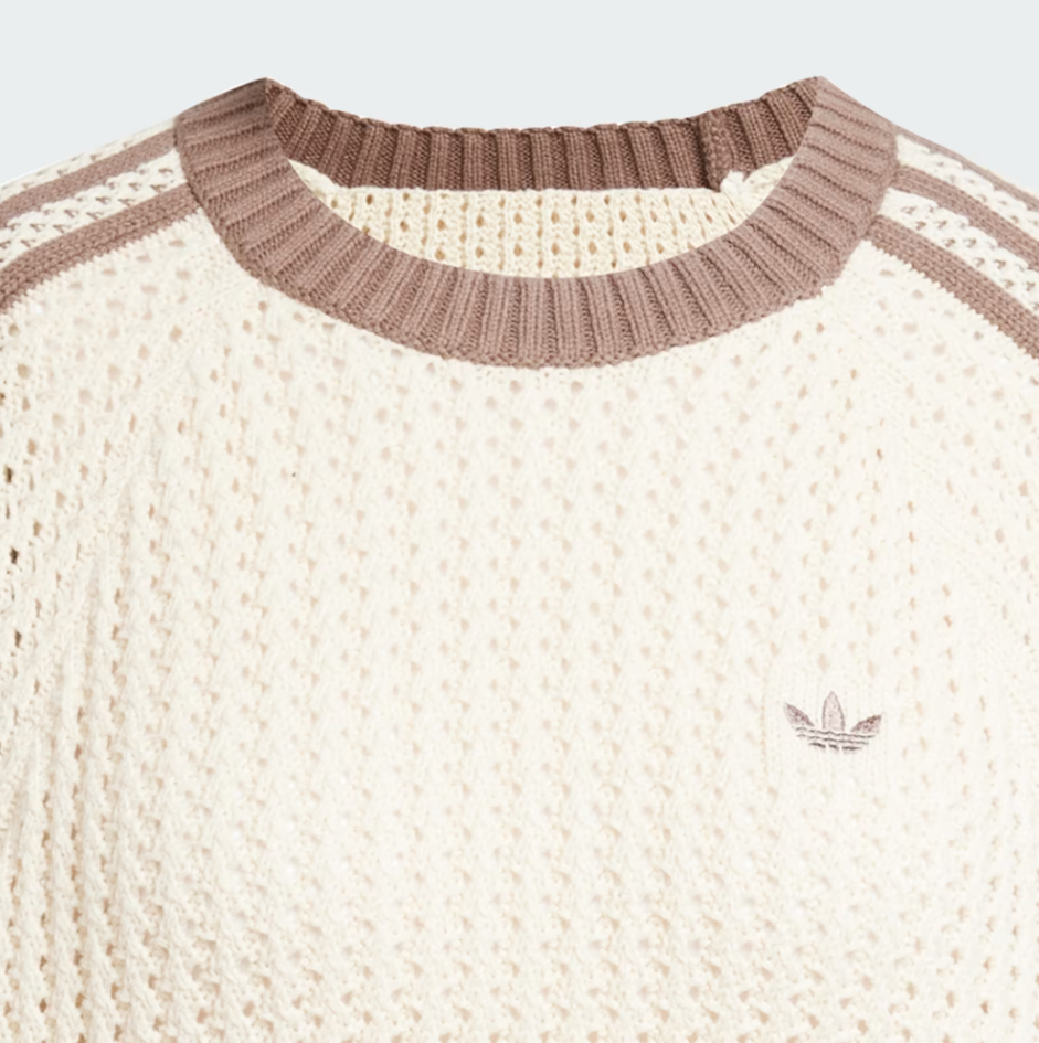 ADIDAS Originals Adicolor Knitted Crew Sweatshirt For Women