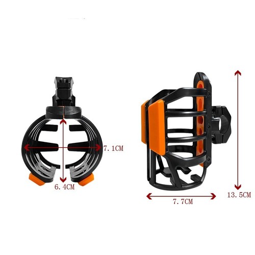 Soporte universal para botella de agua para motocicleta bicicleta soporte para bicicleta todoterreno - Imagen 2 de 4