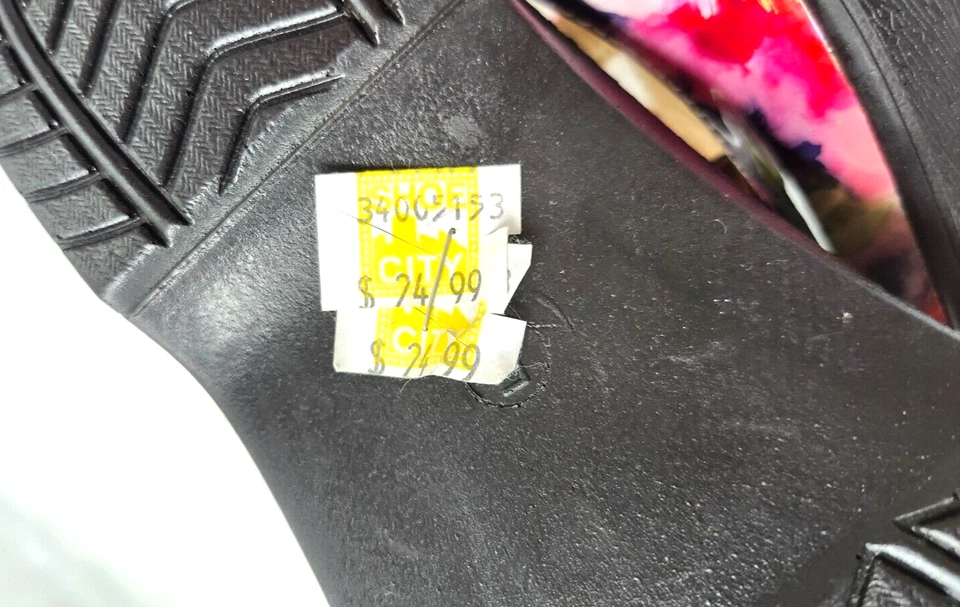 JOSMO 31107 NIÑAS MODA MARYJANE ESTAMPADO FLORAL TALLA 5 NUEVO CON ETIQUETAS Foto 4 de 4