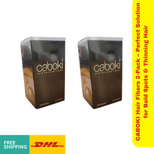 CABOKI Hair Fibers 2-Pack Perfect Solution for Bald Spots Thinning Hair