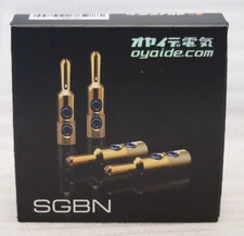 oyaide SGBN Banana Terminal RoHS compliant Set of 4