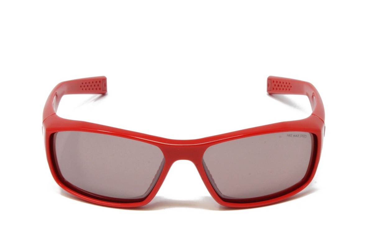 Nike Brazen EV0571 606 Crimson 60mm Mirrored Lens Wrap Sporty