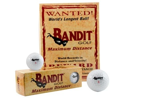 Pelotas de golf Bandit no conformes ilegales de distancia máxima 1 docena 12 pelotas -NUEVAS- Foto 2 de 4