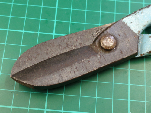 Vintage GILBOW 8" Curved Tin Snips Made In Sheffield England - Picture 2 of 11